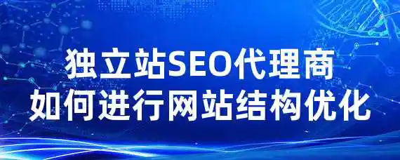 独立站SEO代理商如何进行网站结构优化？